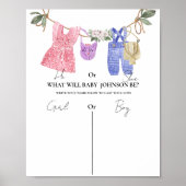 ボホは何が署名されるかのベビーを着て ポスター (正面)