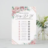 ボホほこりっぽいピンクのユーカリ金ゴールドハニードリスト (スタンド正面)