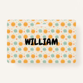 ボホよくはしゃぐサン バッジ