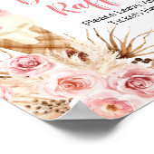 ボホアイスクリームウォーター色おむつラッフルポスター ポスター (角)