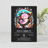 ボホアクソロトルカスタム誕生日 招待状 (スタンド正面)