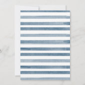 ボホアツボーイベビーシャワー招待状 招待状 (裏面)