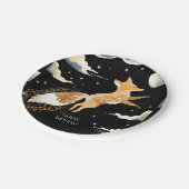 ボホアドベンチャーキツネ誕生日 ペーパープレート (アングル)