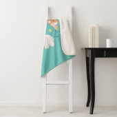 ボホアニマルウッドランドテーマシェルパブランケット シェルパブランケット (インサイチュ)