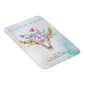 ボホアニマルスカル感動的引用文レッツゴー マグネット (右側)