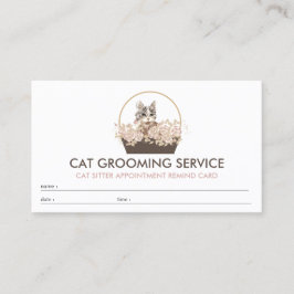 ボホアポイントメント猫 名刺