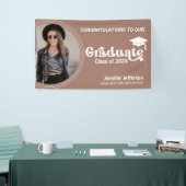 ボホアルチシック卒業アーストーンデコール 横断幕 (トレードショー)