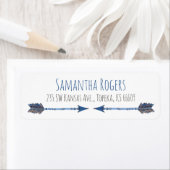 ボホアロー差出人住所ラベル ラベル (インサイチュ)