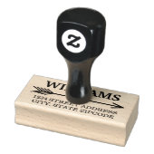 ボホアロー差出人住所 ラバースタンプ (スタンプ)