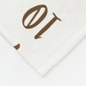 ボホアントラーベビーマイルストーン月次ベビーブランケット フリースブランケット (角)