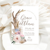 ボホアントラーリハーサルディナー招待状 招待状