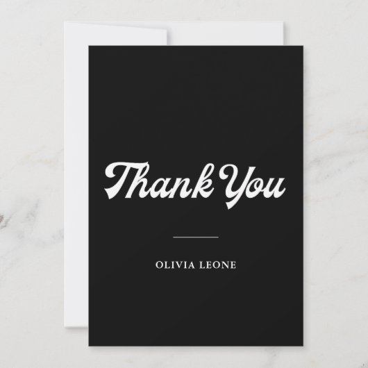 ボホアンドレトロブラック |ブライダルシャワー 招待状 (正面)