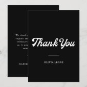 ボホアンドレトロブラック |ブライダルシャワー 招待状 (正面/裏面)