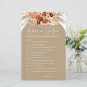 ボホアーアーチterracotta pampasオーバーまたはゲーム中 (スタンド正面)