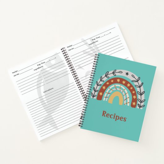 ボホアーストゥーンレインボー ノートブック (内部)