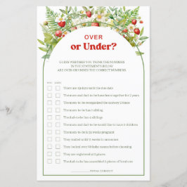 ボホアーチスイートストロベリーオーバーまたはベビーゲーム