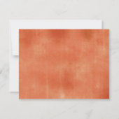 ボホアーチパンプキンテラコタフローラ誕生日 サンキューカード (裏面)