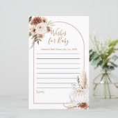 ボホアーチホワイトカボチャの水の色の希望ベビー (スタンド正面)