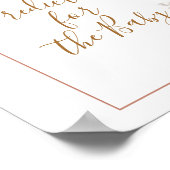 ボホアーチホワイトカボチャベビー予測 ポスター (角)