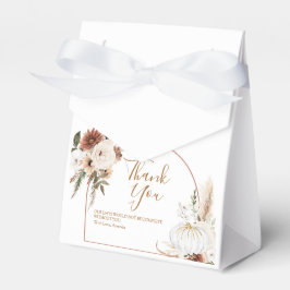 ボホアーチホワイトパンプキン秋インラブビーフボックス フェイバーボックス