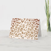 ボホアーチホーリーカウウェスタンベビーシャワー サンキューカード (裏面)