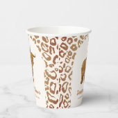 ボホアーチホーリーカウウェスタンベビーシャワー 紙コップ (左)