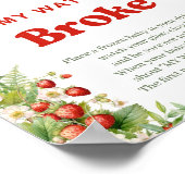 ボホアーチワイルドストロベリー私の水がゲームを壊した ポスター (角)