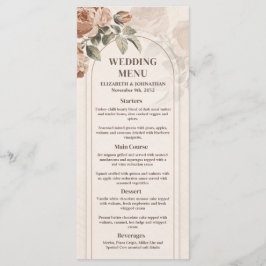 ボホアーチヴィンテージテラコッタバラセージ緑 メニュー