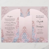 ボホアーチ春の花ほこりっぽいピンクのヒヤシンス (正面)