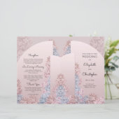 ボホアーチ春の花ほこりっぽいピンクのヒヤシンス (スタンド正面)