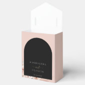 ボホアーチ結婚式の引き出物箱 フェイバーボックス (オープン)