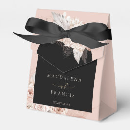 ボホアーチ結婚式の引き出物箱 フェイバーボックス