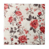 ボホアールヌーボーバラタイル生活用宇宙 タイル (正面)