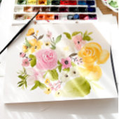 ボホイエローピンクフローラアーチシック甘い16 招待状