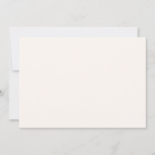 ボホイエローリトルサンシャイン誕生日写真 招待状 (裏面)