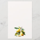 ボホイエローレモンガーデンアドバイスカップル・シャワー (裏面)