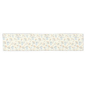 ボホイエローヴィンテージ山花模様 ショートテーブルランナー (横)