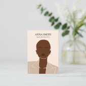 ボホインクルーシブユニークルウーマンスタッドイヤリングディスプレイB 名刺 (スタンド正面)