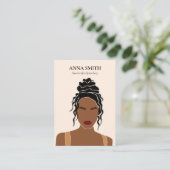 ボホインクルーシブユニークルウーマンスタッドイヤリングディスプレイB 名刺 (スタンド正面)