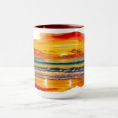 ボホインスパイア夕日 マグカップ (中央)