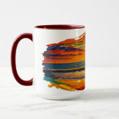 ボホインスパイア夕日 マグカップ (左)