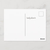 ボホインテリアフランスのブルドッグ植物の移動 ポストカード (裏面)