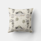 ボホインニュートラル：スリーピーアライグマ子供部屋 クッション (裏面)