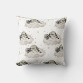 ボホインニュートラル：睡眠ベビーラクーン子供部屋 クッション (正面)