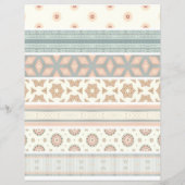 ボホイースターエフエメラスクラップブック紙 (裏面)