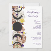 ボホウィッカ信者フローラムーンフェイズハンドスティング 招待状 (正面)