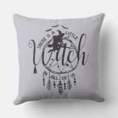 ボホウィッチビベストート – 私たち全員の小さな魔女 クッション (裏面)