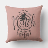ボホウィッチビベストート – 私たち全員の小さな魔女 クッション (裏面)