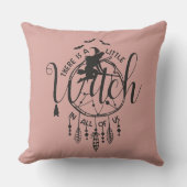 ボホウィッチビベストート – 私たち全員の小さな魔女 クッション (正面)