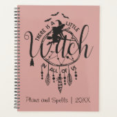 ボホウィッチビベストート – 私たち全員の小さな魔女 プランナー手帳 (正面)